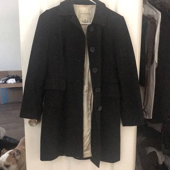 Petite Banana Republic Wool Coat - Picture 1 of 6